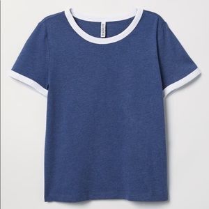 H&M blue top